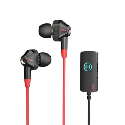 漫步者GM360声卡版电脑耳机入耳式USB7.1游戏电竞有线吃鸡专用
