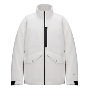 美特斯邦威男款2025新款冬季立领做旧短款夹克羽绒服休闲三防外套