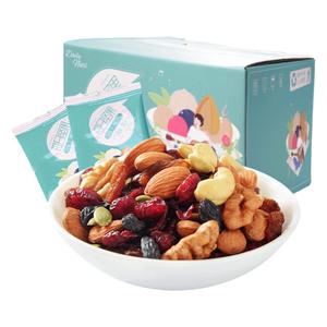 每日坚果混合干果类独立小包礼盒装组合零食小吃散装批发休闲食品