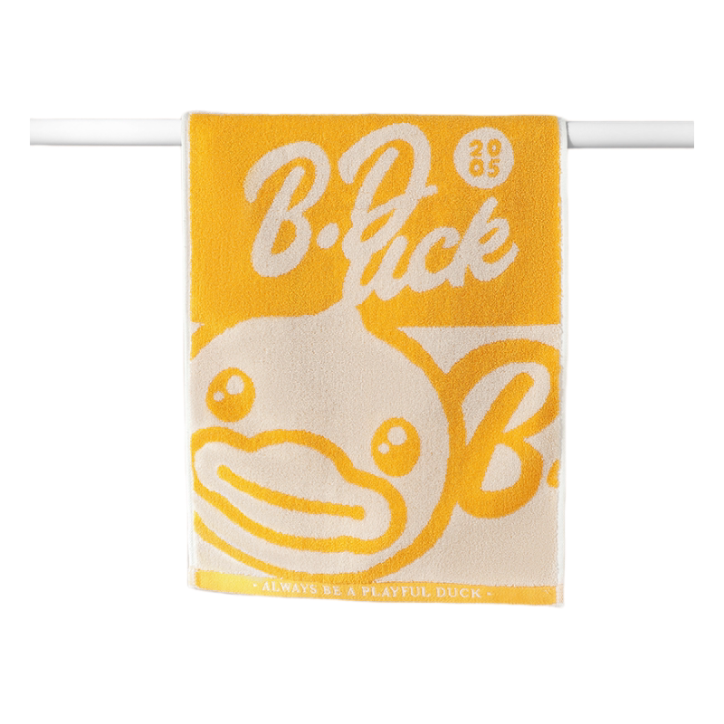 B.Duck小黄鸭纯棉毛巾洗脸面巾