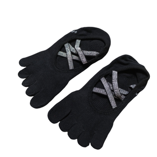 toesox瑜伽袜子防滑专业女普拉提五指袜室内运动健身舞蹈瑜伽袜