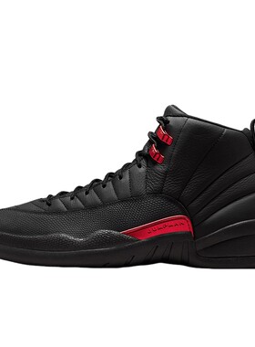 NIKE耐克男鞋Air Jordan12黑红经典缓震AJ12复刻运动鞋CT8013-003