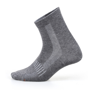 防臭抗菌纳米银全棉黑色冬季袜子