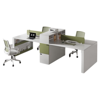 职员办公桌员工位简约