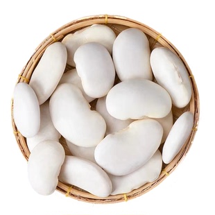 东北白芸豆新鲜农家大白豆四季豆云豆雪豆大豆类豆子新货五谷杂粮