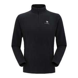 骆驼男装抓绒衣摇粒绒上衣户外男登山保暖外套秋冬运动冲锋衣内胆