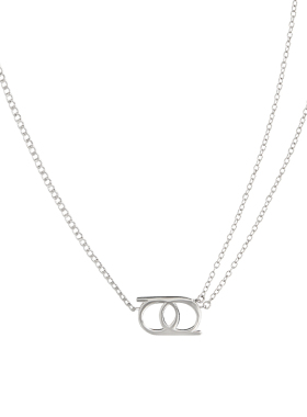 assaid平衡标志双层项链