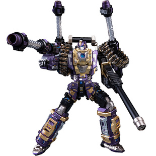 儿童变形机枪玩具男孩子金刚加特林合金正版狙击枪机器人模型礼物