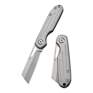 迷你D2钢小刀锋利高硬度小折刀随身便携挂件日常装备拆快递切水果