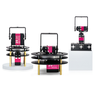 二维电动舵机云台转盘开源openmv视觉识别追踪转台支架工创赛diy