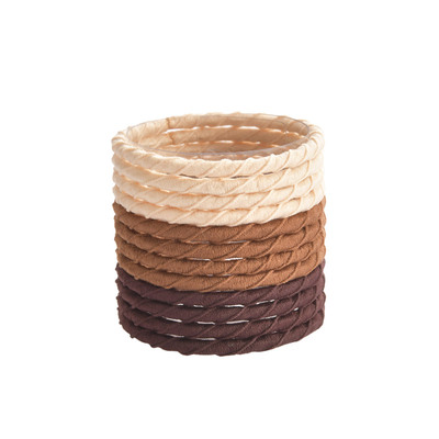 高弹力头绳黑色简约橡皮筋