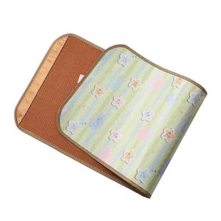 凉席儿童小学生午托班专用冰丝席子天然藤双面午睡凉席可折叠藤席