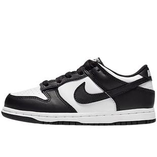 【自营】Nike耐克男女童熊猫配色休闲运动鞋低帮板鞋CW1588-100