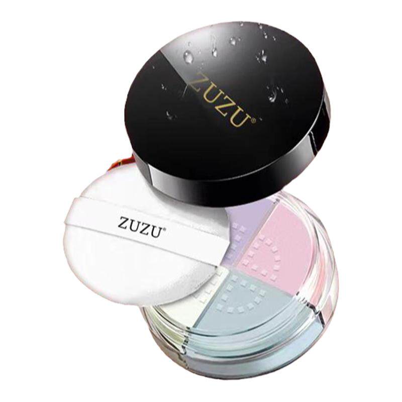 zuzu定妆色散粉四宫格持久