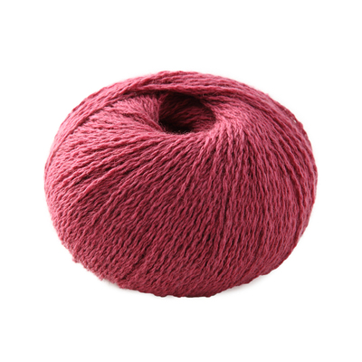 不起球帚尾袋貂羊绒手编棒针毛线