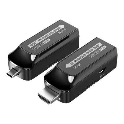 USB-C网络传输器60米TypeC转HDMI
