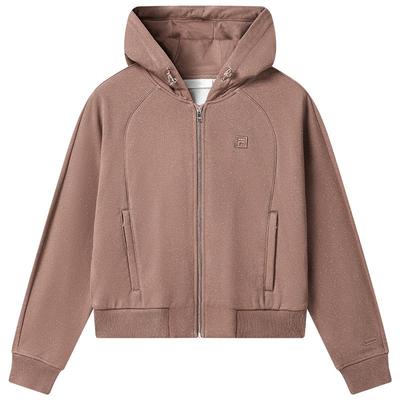 FILA斐乐女士针织连帽外套