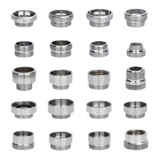 起泡器变径转接头水龙头配件铜16\18\24\26\28\4分内丝外丝22细牙