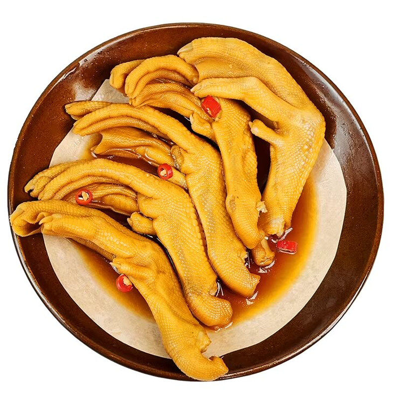 凌拾公主正宗龙岩泡鸭爪醋泡鸭掌鸭肉零食