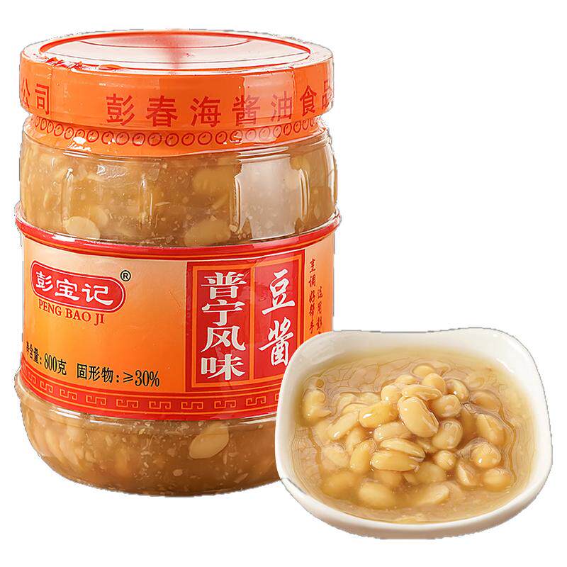 普宁豆酱潮汕香豆酱蒸鱼砂锅粥