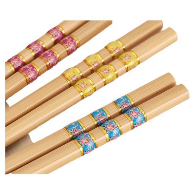 天然楠竹防滑竹筷子家用防霉