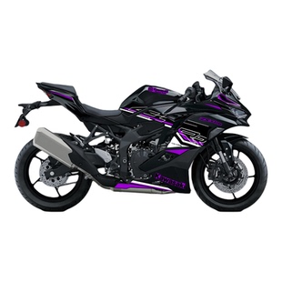 适用于川崎 Ninja ZX4R/ZX4RR 2021-2025 全车外壳防水贴纸版画