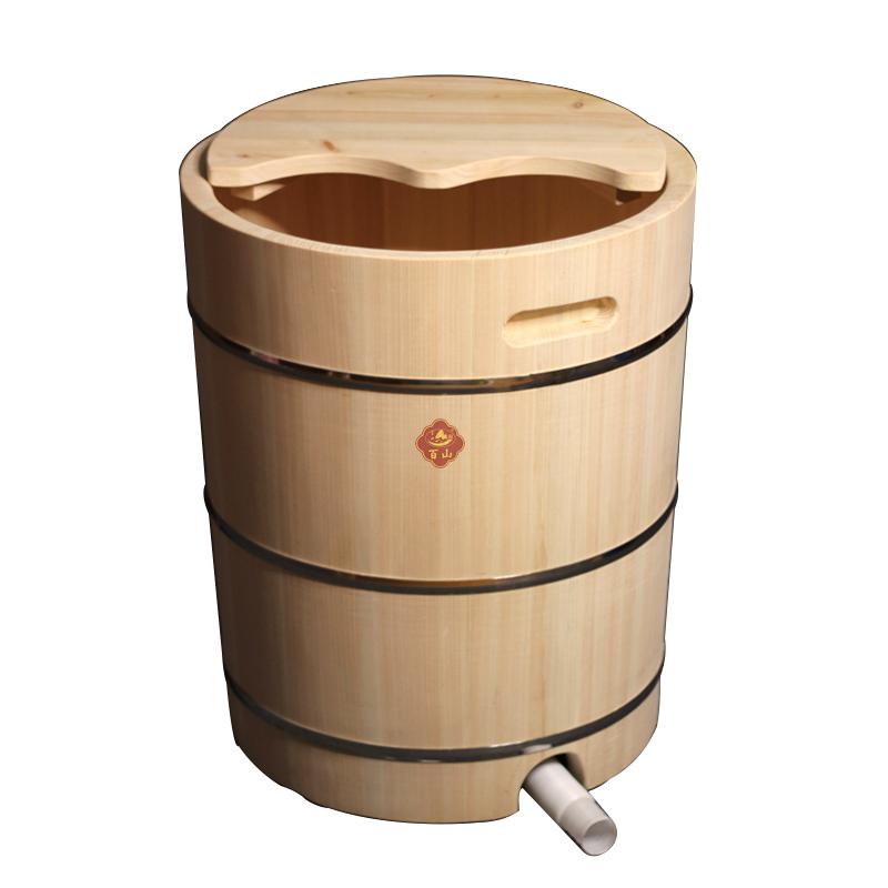 百山无油漆泡脚桶泡到足三里