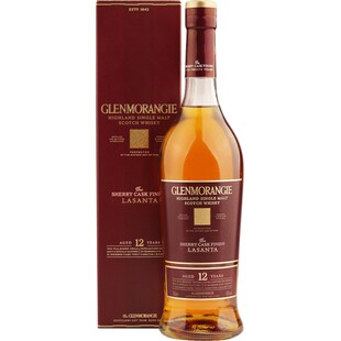 Glenmorangie格兰杰12年雪莉桶单一麦芽威士忌 进口洋酒