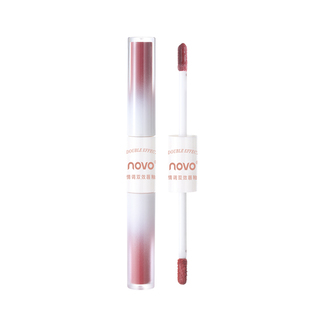 NOVO彩妆双头唇釉镜面水光纯欲嘟嘟唇滋润持久唇泥唇彩雾面
