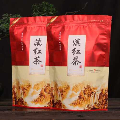 正山小种珍稀新红茶云南滇红500g古树红茶自封袋式奶茶店专用配