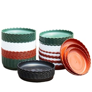 花盆托盘底座大号塑料花盘底垫底花盒底绿植盆栽加仑盆花盆托圆形