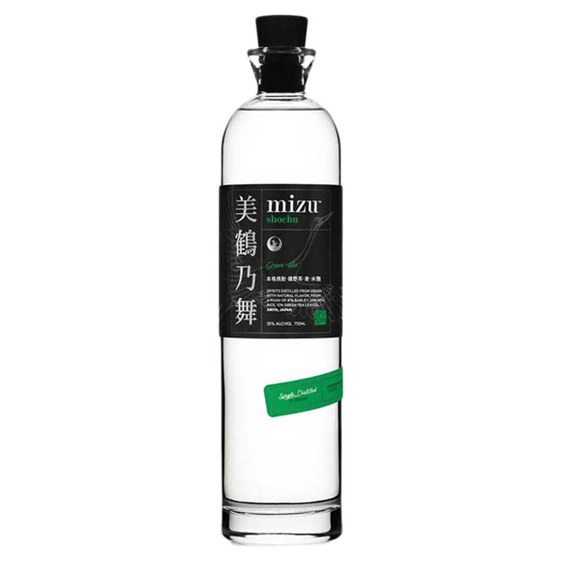 日本 美鹤乃舞 Mizu Saga Shochu 大麦烧酒香茅烧酒绿茶烧酒750ml
