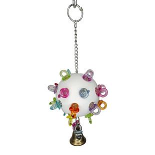 鹦鹉玩具啃咬星空星际洞洞球解闷训练磨牙觅食攀爬益智鸟笼秋千