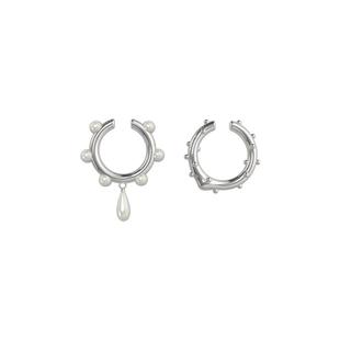 【周冬雨同款】KVK FASHIONSHOW秀款系列组合耳挂轻奢设计无耳洞