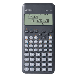 得力科学计算器考试学生适用大学生会计函数电子计算机小学四年级金融财管上册数学财务多功能初中生一建