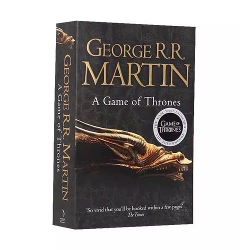 现货 英文原版 权力的游戏 冰与火之歌1 A Game of Thrones: Book 1 of a Song of Ice and Fire 9780007448036