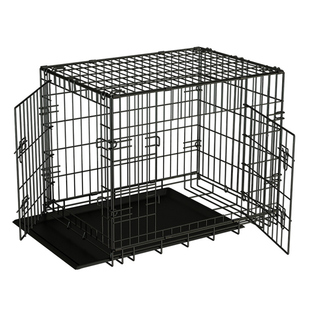 狗笼子中型犬小型犬室内狗窝边牧比熊宠物狗围栏开门折叠加密加粗