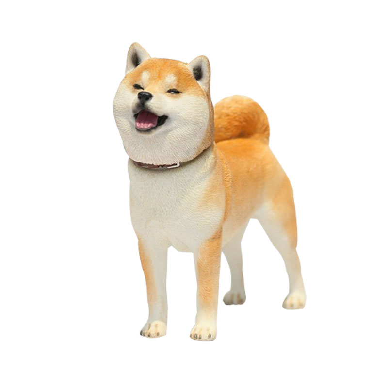 柴犬手办家居客厅仿真动物模型