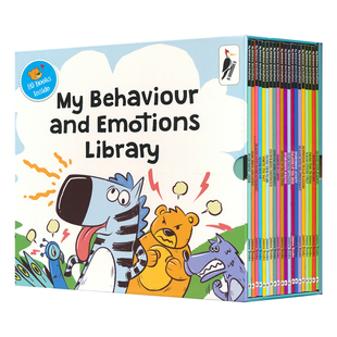My Behaviour Counts Library 20 Books 我的行为与情绪图书馆20册盒装 儿童行为和情感 逆商情商培养 早教启蒙  英文原版进口图书
