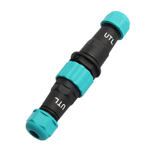 UTL航空插头13 16 20 28mm公母直头对接电线IP68防水插座连接器