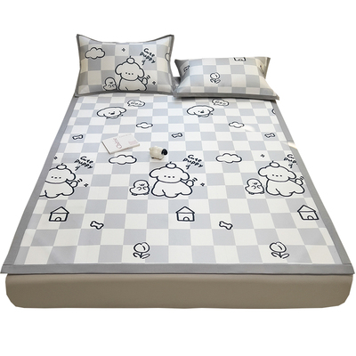 凉而不冰可机洗冰丝凉席2026新款