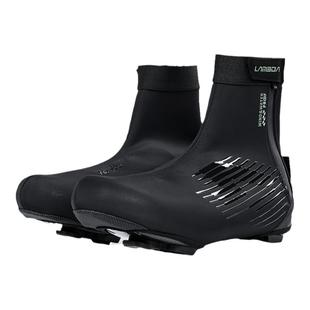 兰帕达秋冬季防风保暖骑行抓绒鞋套公路山地自行车锁鞋套防寒浩川