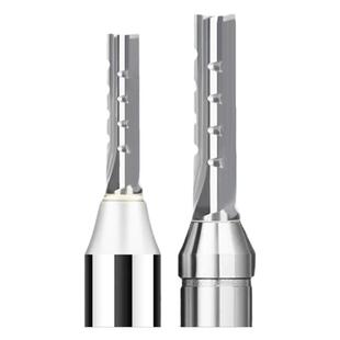 TCT三刃开料刀雕刻机数控修边机开料刀头3刃木工直刀开槽两刃铣刀