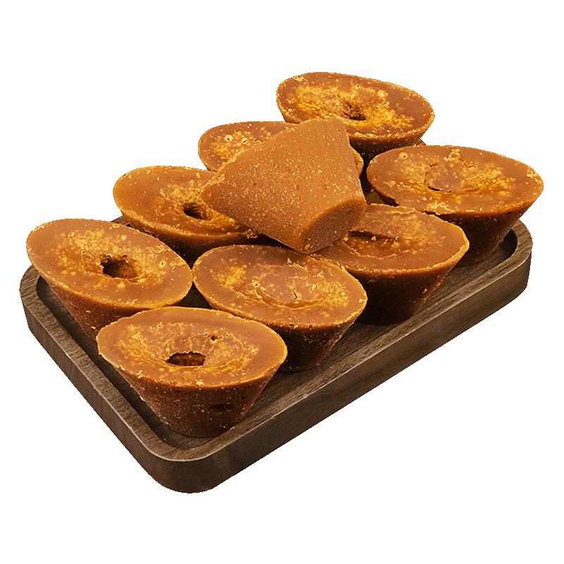 云南古法甘蔗调理老红糖块土红糖白糖/食糖