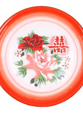 老式怀旧搪瓷铁盘大盘鸡铁托盘