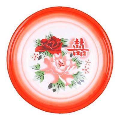 老式怀旧搪瓷铁盘大盘鸡铁托盘