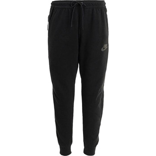 Nike/耐克正品束脚针织长裤新款男黑色弹力经典长裤DD5294-010