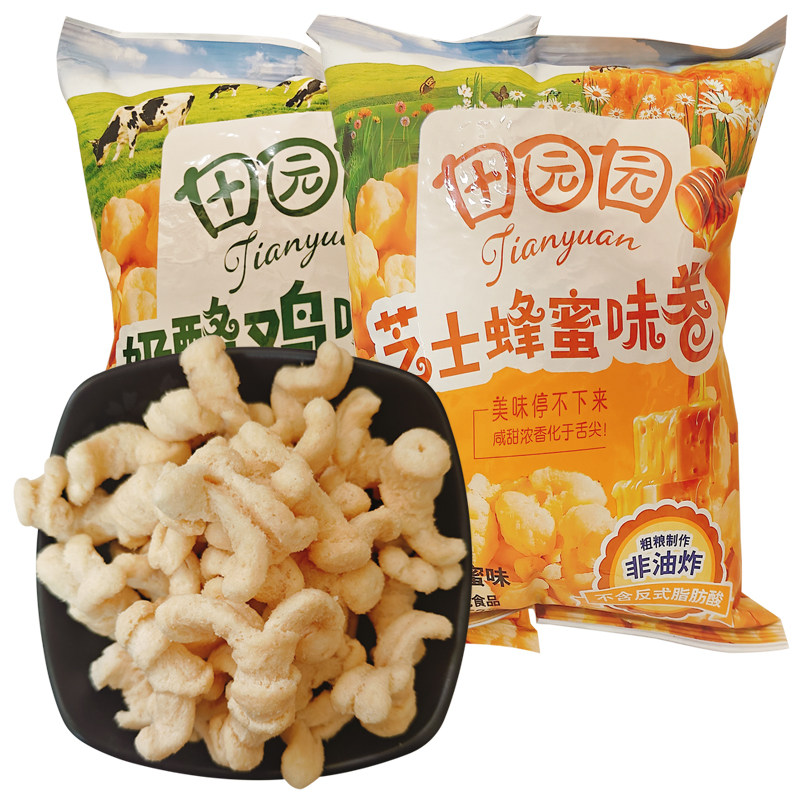 田园园奶酪鸡味卷芝士蜂蜜味零食