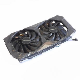 技嘉 RX5600XT WINDFORCE 热管显卡散热器 双9CM显卡风扇 带背板