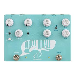Crazy Tube Circuits White Whale 真实弹簧混响颤音单块效果器